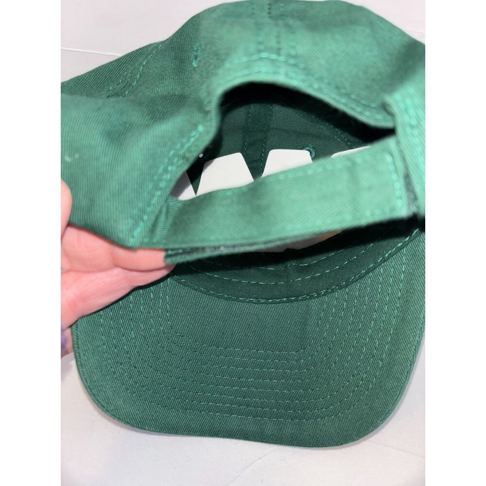 NEW Jameson Whiskey Green 100% Cotton Baseball Cap Velcro Adjustment - Picture 2 of 3
